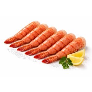 Camarón Vannamei Cola Cocinado – Sin Cabeza con Caparazón